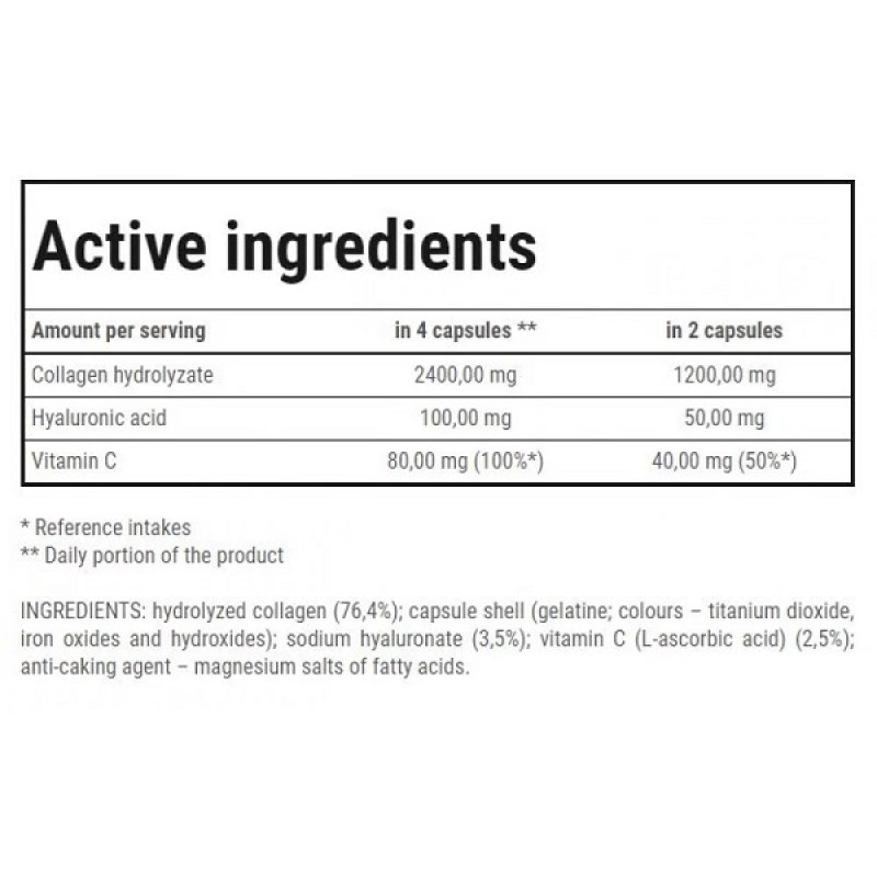 Хондропротектор (для спорту) Trec Nutrition Collagen 4 Runners 90 Caps