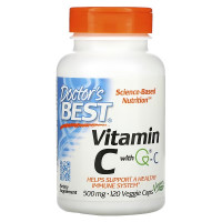 Вітамін C Doctor's Best Vitamin C 500 mg 120 Veg Caps