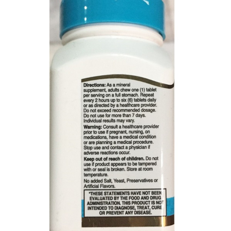 Витаминно-минеральный комплекс 21st Century Zinc Plus Vitamins C & B-6 90 Chewable Tabs Cherry
