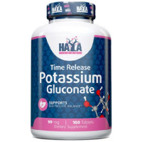 Мікроелемент Калій Haya Labs Potassium Gluconate 99 mg 100 Tabs