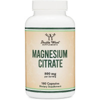 Мікроелемент Магній Double Wood Magnesium Citrate 800 mg 180 Caps