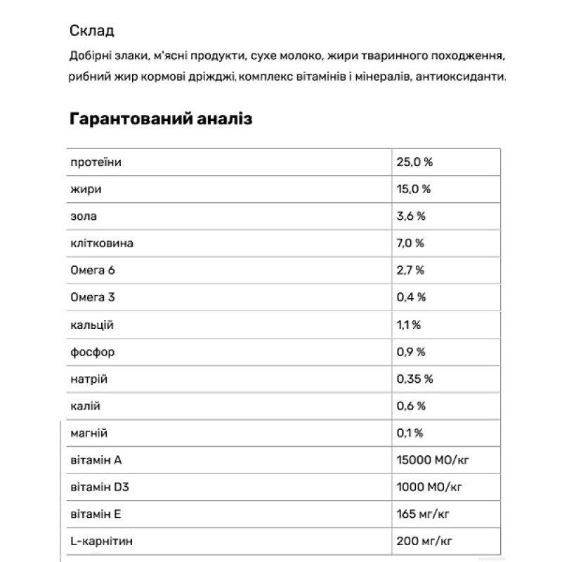  Пан Пес ЮНІОР     , 10 кг.
