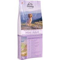  Carpathian Mini Adult Для дорослих собак малих порід. З куркою 34% та палтусом 10%. 12кг.