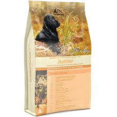  Carpathian Junior Для цуценят всіх порід. З куркою 35%, скумбрією 12% та сухим молоком. Для профілактики гельмінтів. 3 кг.