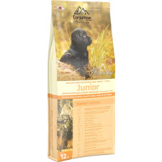  Carpathian Junior Для цуценят всіх порід. З куркою 35%, скумбрією 12% та сухим молоком. Для профілактики гельмінтів. 12 кг.