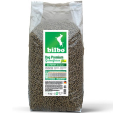  Bilbo Dog Premium Greenforce Aktiv + Junior (зелений) Корм для дорослих собак та цуценят. 15 кг.