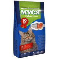  МУСЯ Корм для кошек РЫБНЫЙ , 10 кг.