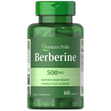 Барбарис Puritan's Pride Berberine 500 mg 60 Caps