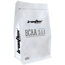 Амінокислота BCAA для спорту IronFlex BCAA Performance 2-1-1 1000 g /200 servings/ Fruit Punch