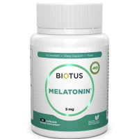 Мелатонін для сну Biotus Melatonin 5 mg 60 Caps BIO-530418