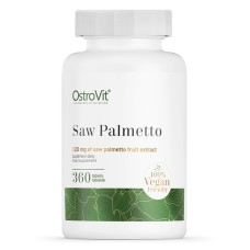 Натуральна добавка для спорту OstroVit Saw Palmetto Vege 360 Tabs