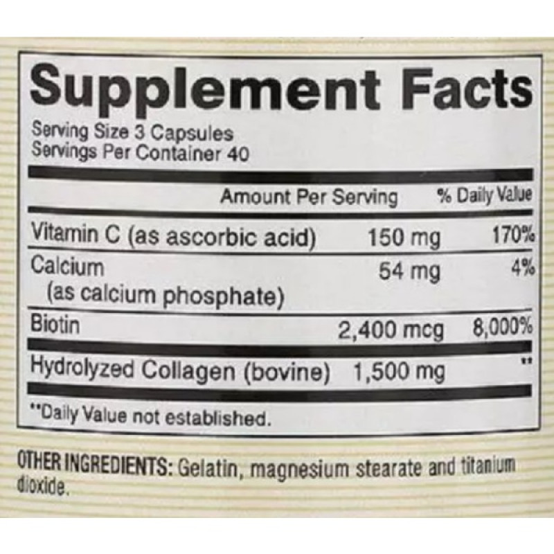 Комплекс для суглобів Mason Natural Collagen 1500 + Vitamin C 120 Caps