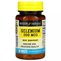Селен Mason Natural Selenium 200 mcg 60 Tabs