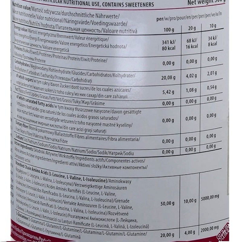 Амінокислота BCAA для спорту Trec Nutrition BCAA G-Force 300 g /30 servings/ Lemon Grapefruit