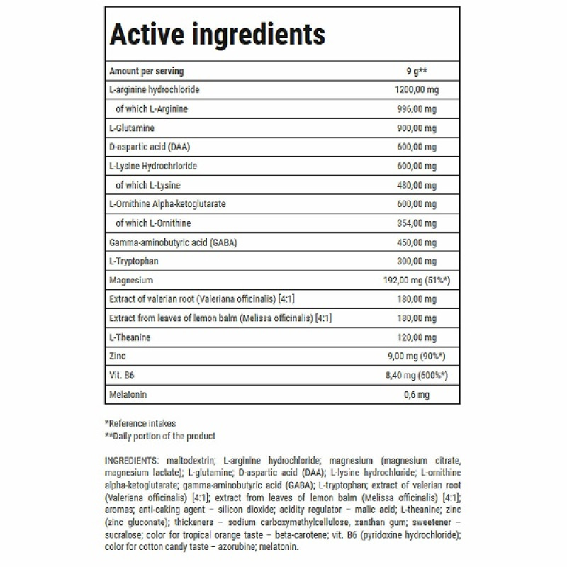 Комплекс для сну Trec Nutrition Sleep-Er 225 g /25 servings/ Tropical Orange