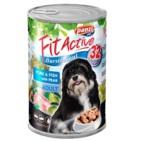  FitActive Корм ​​для собак 1,240кг Свинина и Рыба