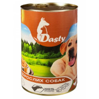  Dasty консерва для собак 1,240кг курятина