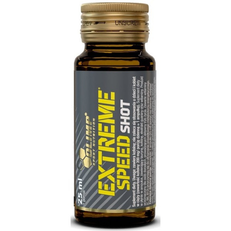 Комплекс до тренування Olimp Nutrition Extreme Speed Shot СТЕКЛО БЛОК 9 х 25 ml