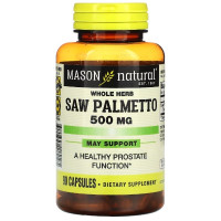 Екстракти ягід сереноа Mason Natural Saw Palmetto 500 mg 90 Caps