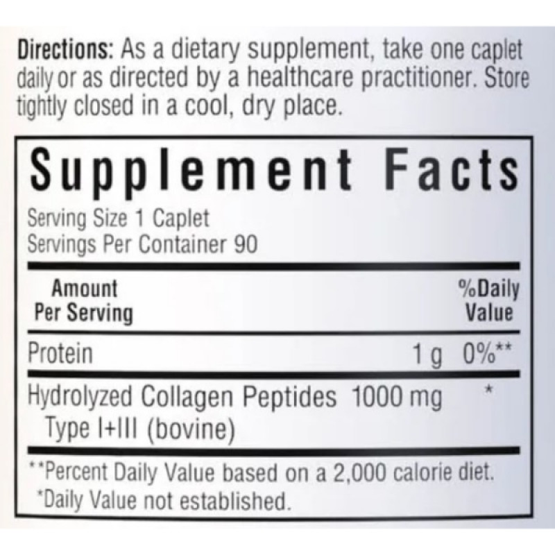 Колаген Bluebonnet Nutrition Beautiful Ally Collagen Type I + III 90 Caplets