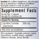 Карнитин Bluebonnet Nutrition L-Carnitine 500 mg 30 Veg Caps