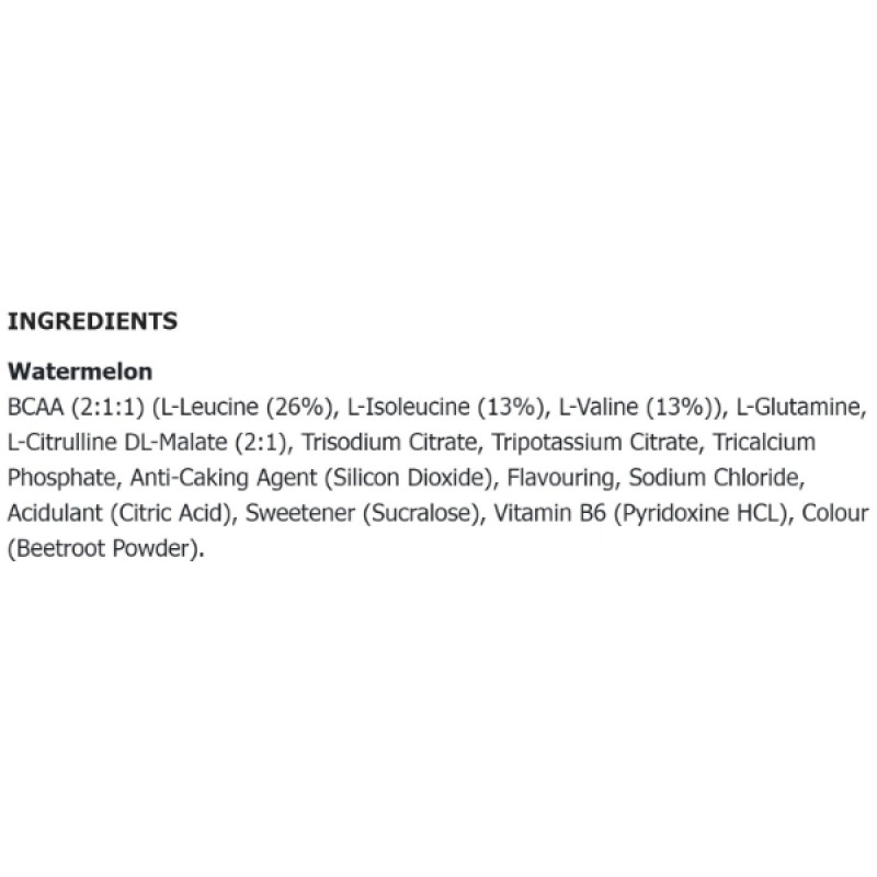 Амінокислота BCAA для спорту Applied Nutrition Bcaa Amino Hydrate 450 g /32 servings/ Watermelon