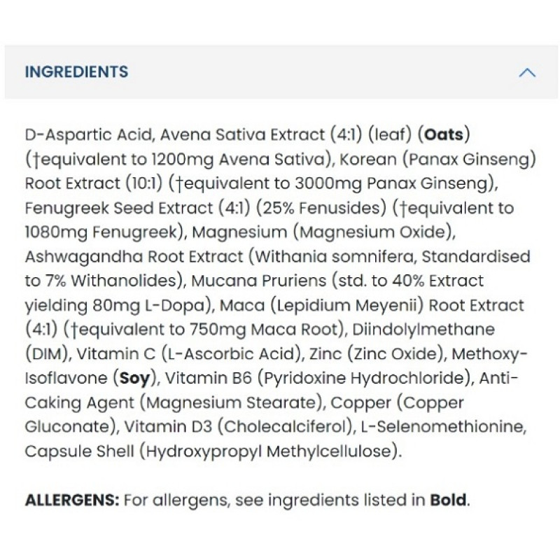 Комплексний тестостероновий препарат Applied Nutrition Test-X, 120 Caps