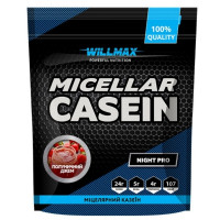 Протеин Willmax Micellar Casein 900 g /30 servings/ Strawberry Jam