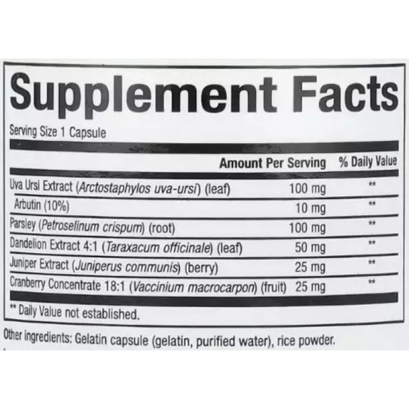 Урологічний препарат Natural Factors Herbal Factors Urinary Flow Formula 90 Caps