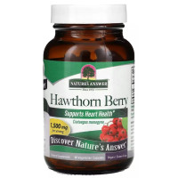Комплекс для профілактики нервової системи Nature's Answer Hawthorn Berry 1500 mg 90 Veg Caps