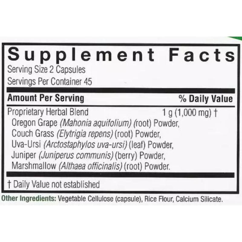 Урологічний препарат Nature's Answer Bladdex 1000 mg 90 Veg Caps