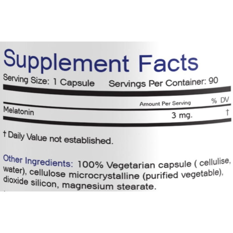 Мелатонін для сну Bionic Formula Melatonin 3 mg 90 Caps