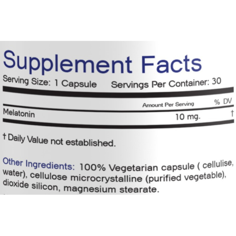 Мелатонін для сну Bionic Formula Melatonin 10 mg 30 Caps