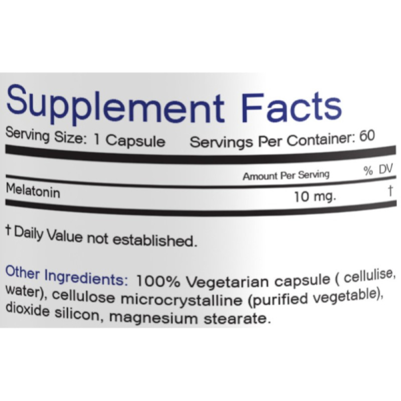 Мелатонін для сну Bionic Formula Melatonin 10 mg 60 Caps