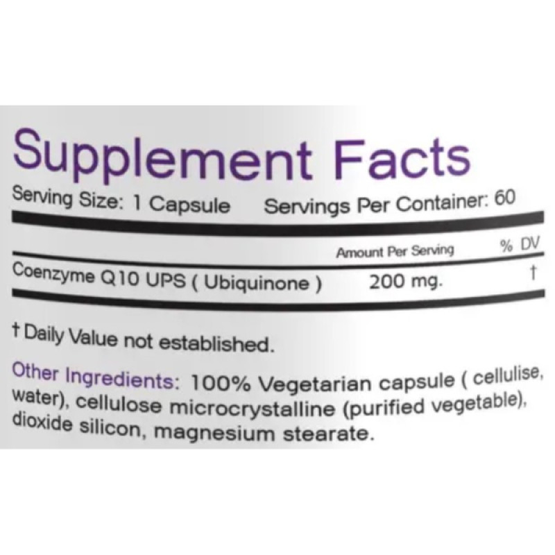 Коэнзим Bionic Formula Q10 200 mg 60 Caps