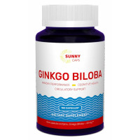 Гінкго Білоба Sunny Caps Ginkgo Biloba 20 mg 100 Caps