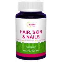 Комплекс для шкіри, волосся, нігтів Sunny Caps Hair, Skin & Nails 100 Caps