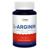 Аргинин Sunny Caps L-Arginine 750 mg 100 Caps