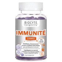 Экстракты для повышения иммунитета Biocyte Immunite Gummies 60 Gummies Blueberry Raspberry
