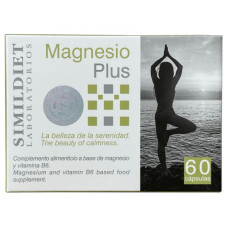 Комплекс для профілактики нервової системи Simildiet laboratorios Magnesio Plus 60 Caps