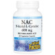 Ацетилцистеин Natural Factors NAC, N-Acetyl-L-Cysteine 600 mg 60 Veg Caps