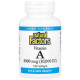Вітамін A Natural Factors Vitamin A 10000 IU 3000 mcg 180 Softgels