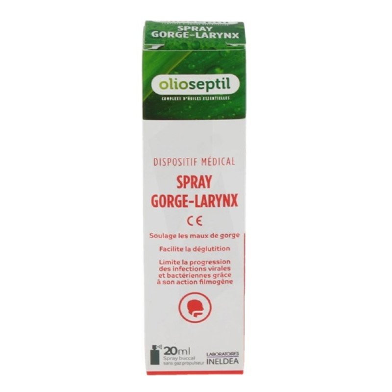 Протизастудний засіб OLIOSEPTIL Spray Gorge-Larynx 20 ml