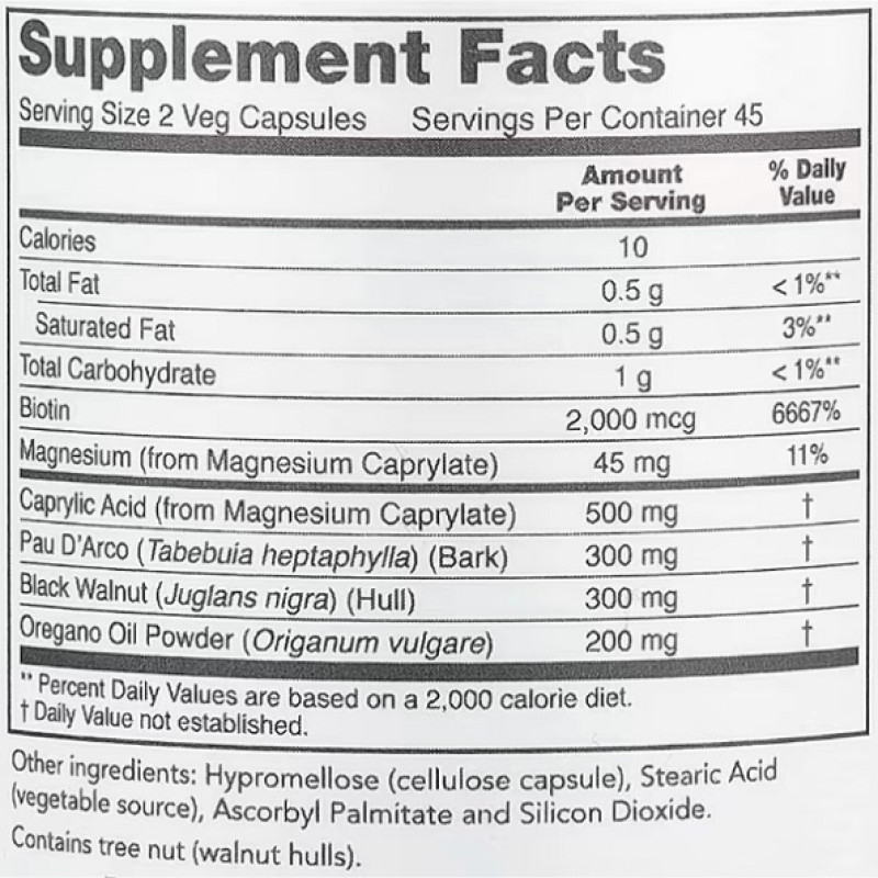 Комплекс для травлення Protocol for Life Balance OrthoFlora Yeast Support 90 Veg Caps