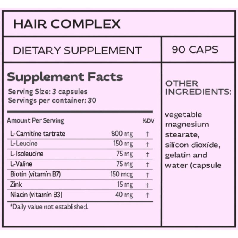 Комплекс для волосся LOK Nutrition My Hair 90 Caps