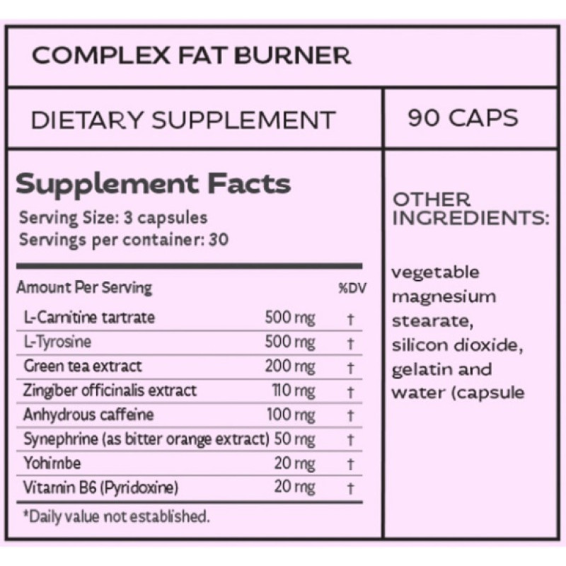 Комплекс для зниження ваги LOK Nutrition My Figure 90 Caps