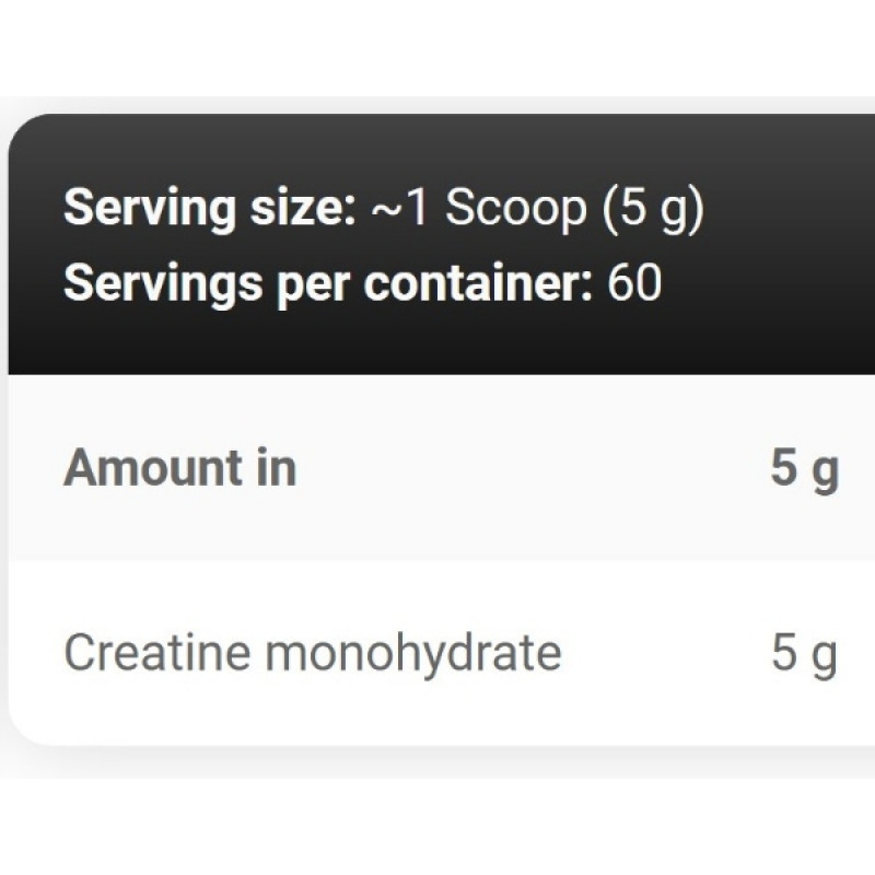 Креатин моногідрат Kevin Levrone Anabolic Creatine 300 g /60 servings/ Unflavored