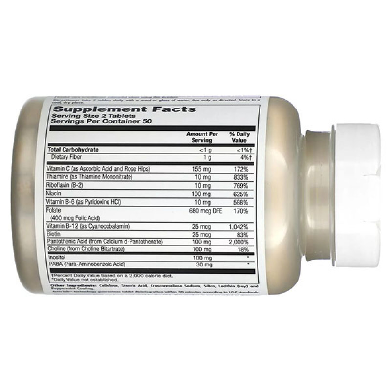 В комплекс KAL Stress B-Complex 100 Tabs