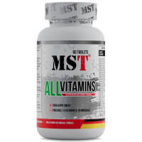Вітамінно-мінеральний комплекс для спорту MST Nutrition AllVitamins 60 Tabs