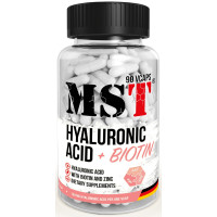 Комплекс до тренировки MST Nutrition Hyaluronic Acid + Biotin + Zinc 90 Caps